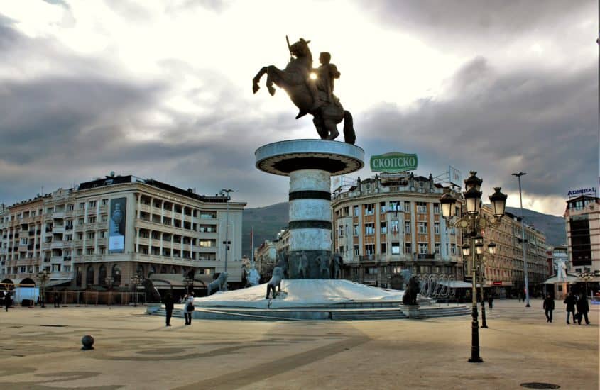 Skopje Aleksander Macedoński