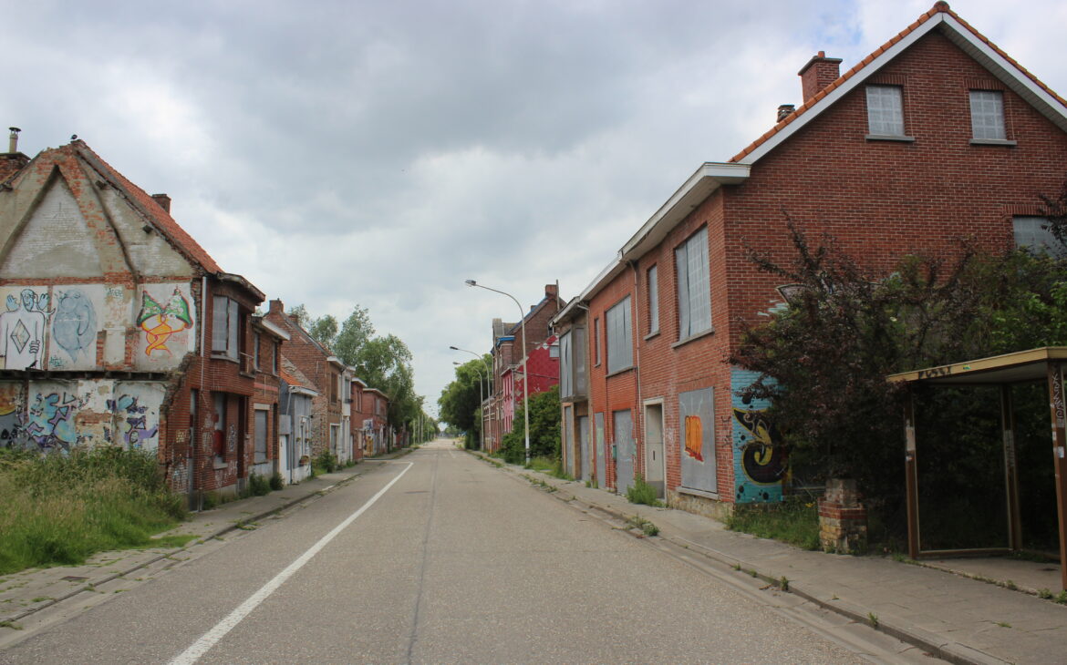 Doel Belgia opuszczone miasto
